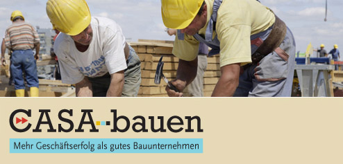 CASA-bauen
Chancen ausloten – systematisch arbeiten